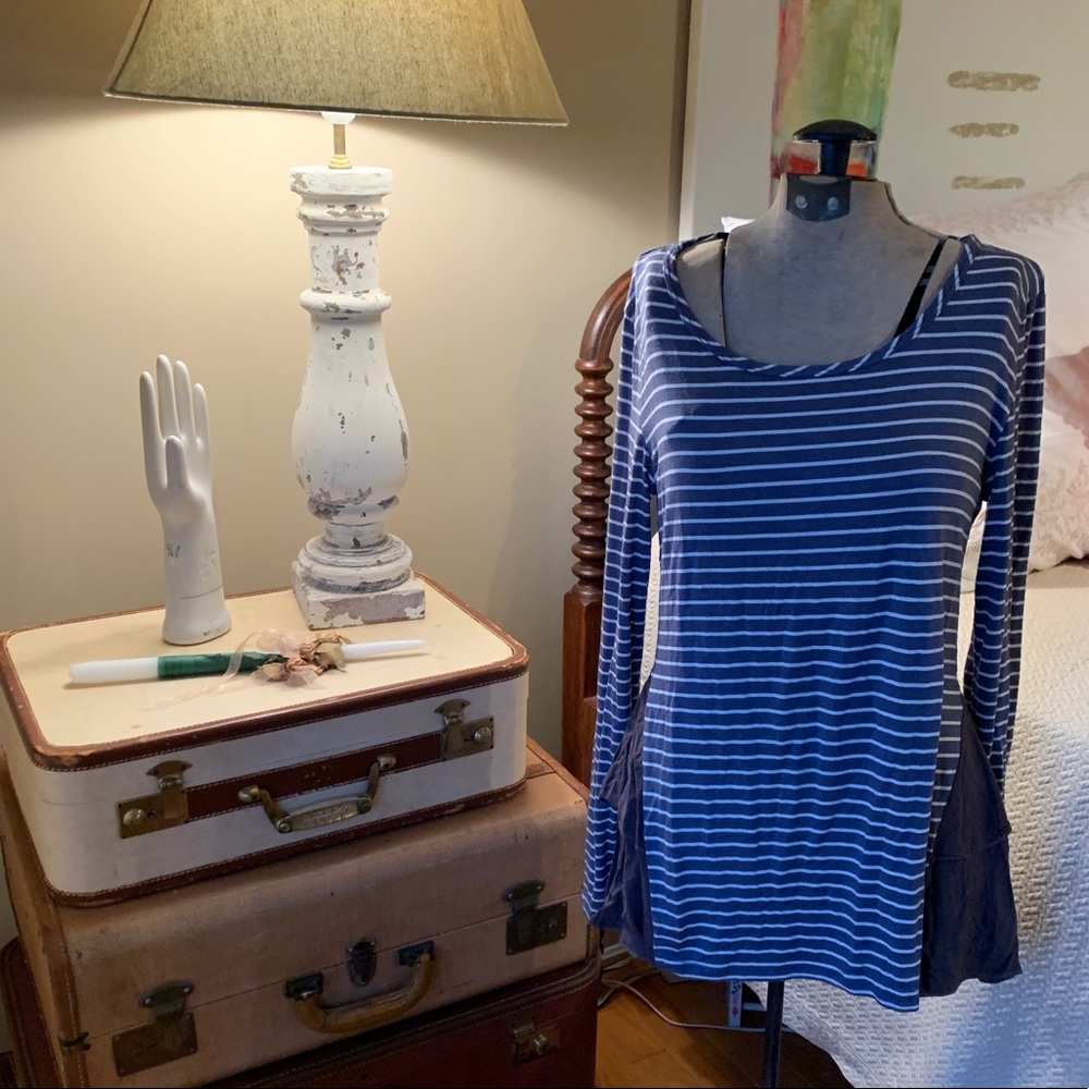 Ruffle Pleat Tunic